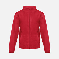 Куртка флисовая мужская Helsinki, красная, размер S