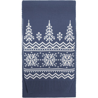 Шарф Elnik, серый с молочно-белым Шарф Elnik, серый с молочно-белым