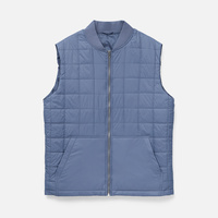 Жилет унисекс Warmbridge, синий (джинс), размер 4XL