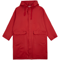 Дождевик детский RainDrop Kids, красный, 12 лет (рост 142-152)