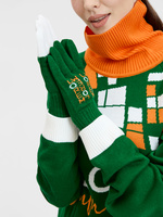 Перчатки вязаные Guanti на заказ, акрил, размер L/XL