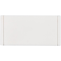 Лейбл из ПВХ Dzeta, XS, белый