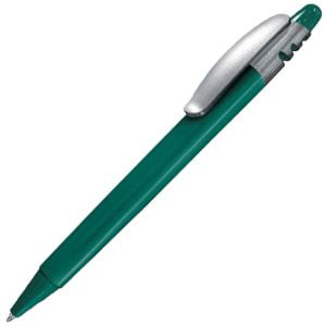 X-8 SOFT, ручка шариковая, зеленый/серебристый, пластик