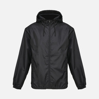 Ветровка унисекс Shield, черная, размер XS