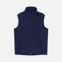 Жилет флисовый унисекс Ben Mac, темно-синий, размер 3XL