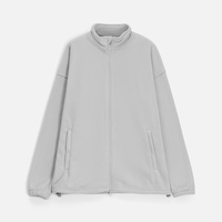 Куртка флисовая унисекс Nebo, светло-серая, размер L