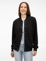 Бомбер унисекс Nuppu, черный, размер S Бомбер унисекс Nuppu, черный, размер S