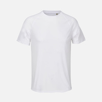 Футболка спортивная унисекс Vortex, белая, размер XXL