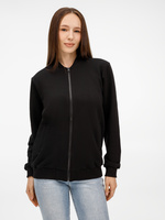 Бомбер унисекс Townie, черный, размер S Бомбер унисекс Townie, черный, размер S