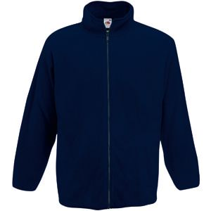 Толстовка "Micro Jacket", глубокий темно-синий_S, 100% п/э, 250 г/м2