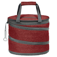 Складная термосумка Coast, бордовая Складная термосумка Coast, бордовая