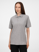 Рубашка поло унисекс Upswing, серый меланж, размер 3XL