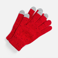 Перчатки сенсорные Spotti Senso, красные, размер L/XL