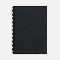Ежедневник Notera Maxi, недатированный, черный