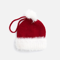 Подвеска на елку «Вьюжка», шапочка, красная Подвеска на елку «Вьюжка», шапочка, красная