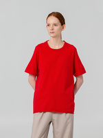 Футболка унисекс Vozduh 1.0, красная Футболка унисекс Vozduh 1.0, красная