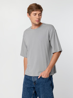 Футболка унисекс оверсайз Street Vibes, серая, размер XS/S