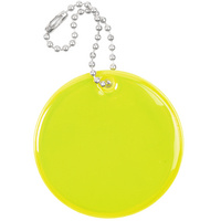 Светоотражатель Spare Care, круг, желтый неон Светоотражатель Spare Care, круг, желтый неон