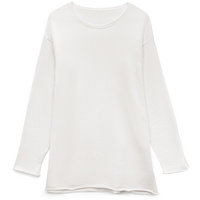 Лонгслив унисекс Siluetti Fuori, молочно-белый Лонгслив унисекс Siluetti Fuori, молочно-белый