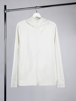 Куртка с капюшоном унисекс Begi, молочно-белая Куртка с капюшоном унисекс Begi, молочно-белая