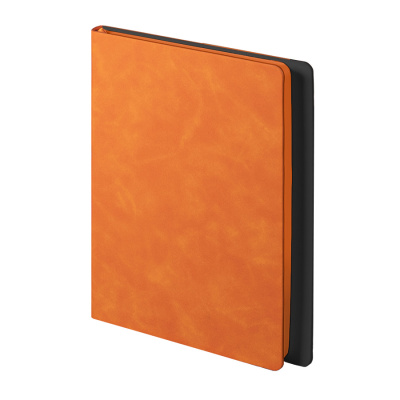 Ежедневник недатированный Solas, формат А5, с магнитом, красный, кремовый блок  в линейку