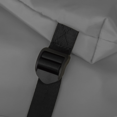 Рюкзак RUN, светоотражающий серый, 48х40см, 100% полиэстер