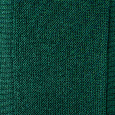 Плед ELSKER MINI, темно-зеленый, шерсть 30%, акрил 70%, 120*170 см