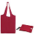 Сумка для покупок "Shopping"; красный; 41х38х0,2 см (в сложенном виде 8,5х12х1см); Полиэстер