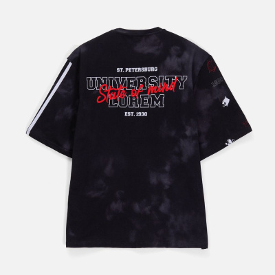 Футболка мужская оверсайз Originelli Terry с полной запечаткой на заказ, размер XS