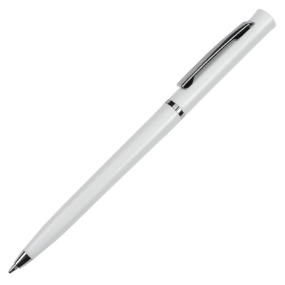 Ручка шариковая  N10, белый, пластик, металл