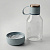 Бутылка для воды 2-в-1 Dog Bowl Bottle со съемной миской для питомцев, 1500 мл