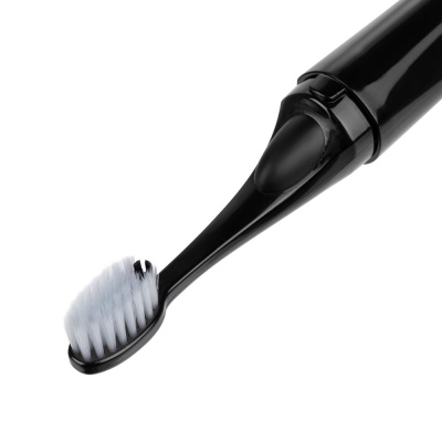 Зубная щетка с пастой Push & Brush, черная