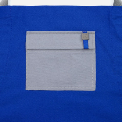 Клапан для кармана фартука Е1 Lomme, S, серый
