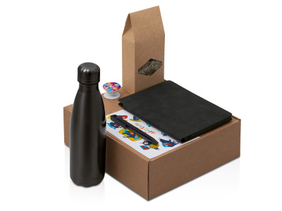 Набор Teanote с термобутылкой, блокнотом, ручкой и чаем