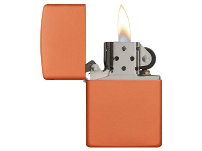 Зажигалка ZIPPO Classic с покрытием Orange Matte