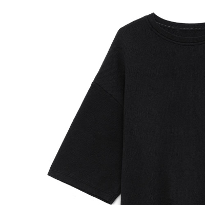Джемпер с коротким рукавом Siluetti Volumica, черный, размер M/L