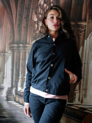 Куртка унисекс Bratislava, черная, размер L