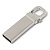 USB flash-карта CARABINE (16Гб), серебристая, 4,8х1,5х0,5 см, металл