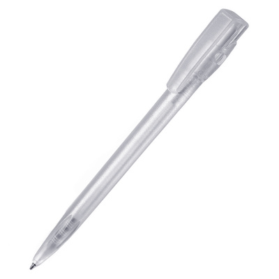KIKI FROST, ручка шариковая, фростированный белый, пластик