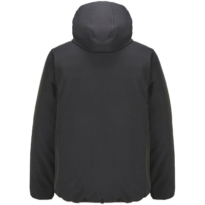 Куртка софтшелл с капюшоном мужская Falcon Men, черная, размер XXL