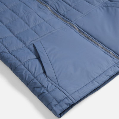 Жилет унисекс Warmbridge, синий (джинс), размер XXL