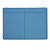 Чехол для автодокументов, 9.3 х 12.8 см, PU soft touch, голубой
