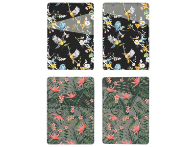 Картхолдер на 3 карты типа бейджа с возможностью полноцветной УФ-печати, софт-тач Картхолдер на 3 карты типа бейджа с возможностью полноцветной УФ-печати, софт-тач