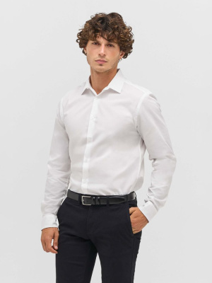 Рубашка мужская Bailey, голубая, размер 4XL