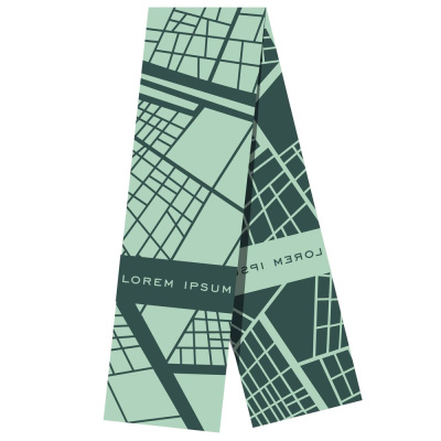 Шарф на заказ Tricksy Light, XL, акрил