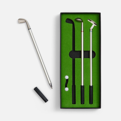 Настольный мини-гольф Golfink, черный с зеленым яблоком