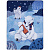 Флисовый плед Wintart Bear