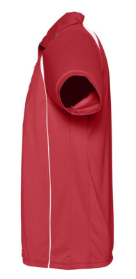 Спортивная рубашка поло Palladium 140 красная с белым, размер M