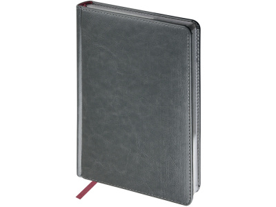 Ежедневник недатированный А5 Sidney Nebraska с серебряным срезом