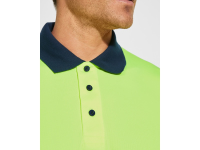Рубашка поло со светоотражающими полосами Vega с длинным рукавом, мужская